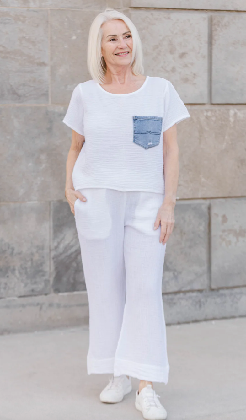 Shannon Passero Aletta Top | Navy