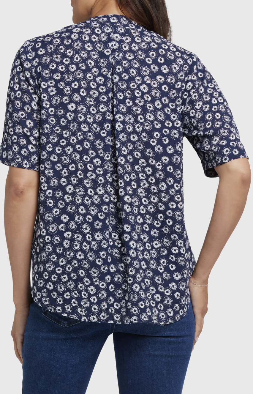 NYDJ Charming Top | Costa Nova + Navy