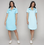 Carre Noir Sporty Dress | Aqua