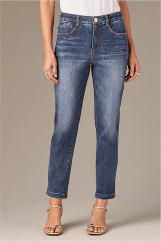 Wit & Wisdom Logan HiRise Skinny With Grinded Hem | Blue