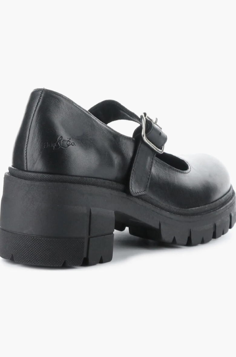 Bos & Co Banks Platform Mary Jane | Black