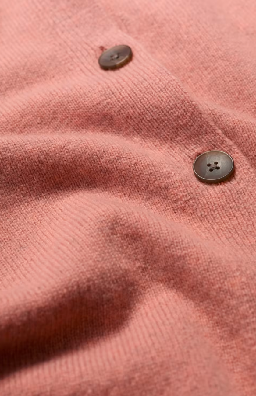 Sea Salt Tern Tide Cardigan | Pink + Orange