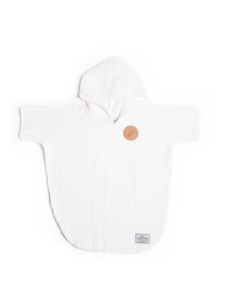 Tofino Towel The Pebble Poncho | Coral + Grey + Indigo + Seashell