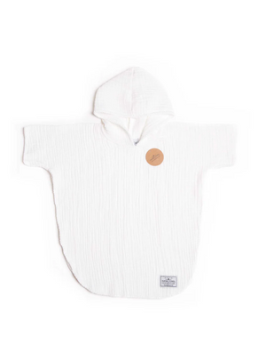 Tofino Towel The Pebble Poncho | Coral + Grey + Indigo + Seashell