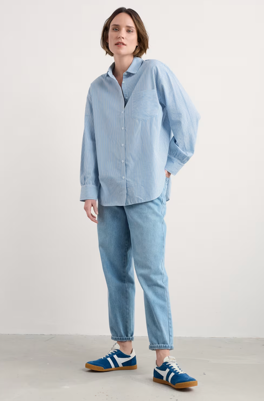 Seasalt Sea Path Shirt | Blue
