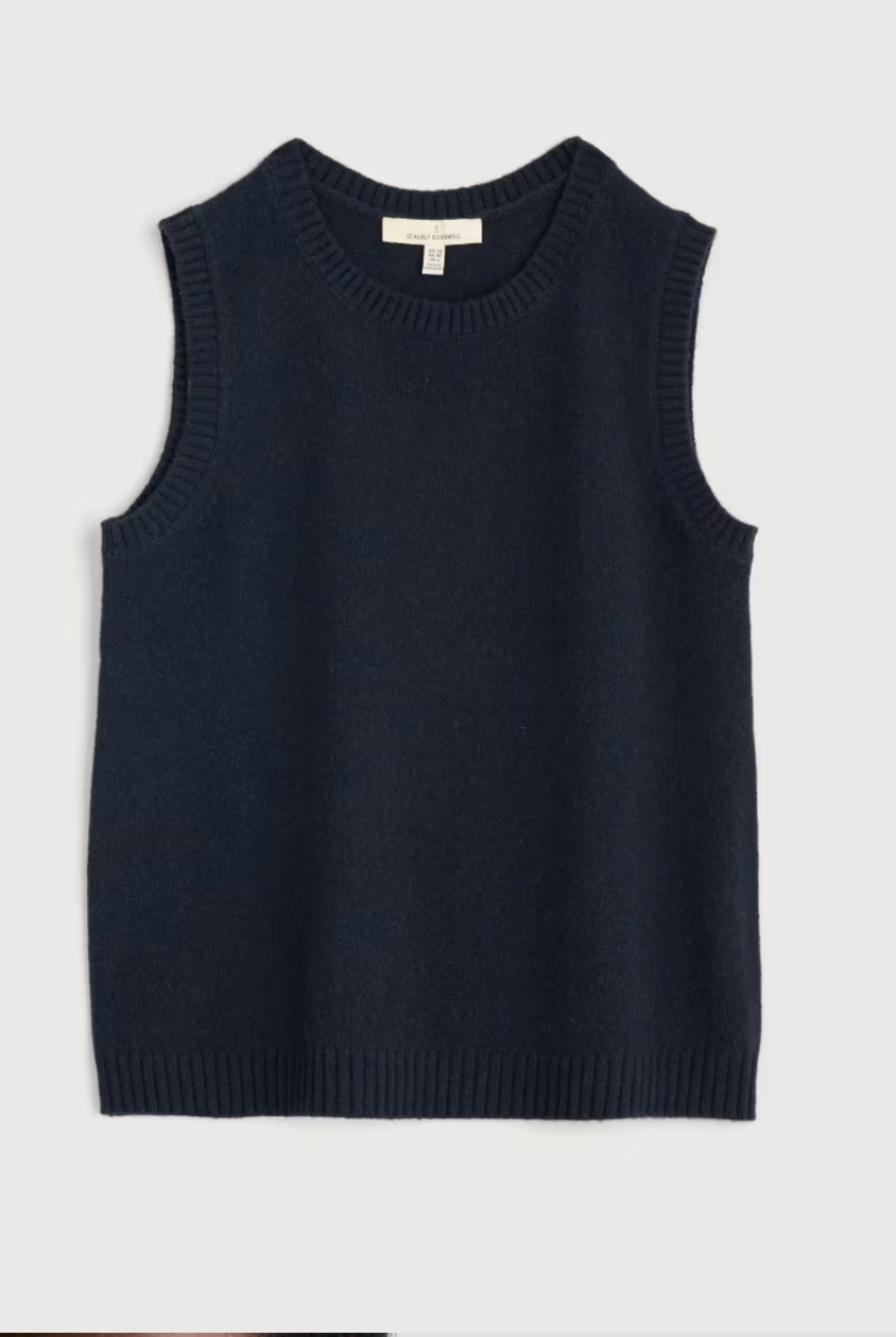Seasalt East View Vest | Navy