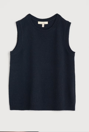 Seasalt East View Vest | Navy