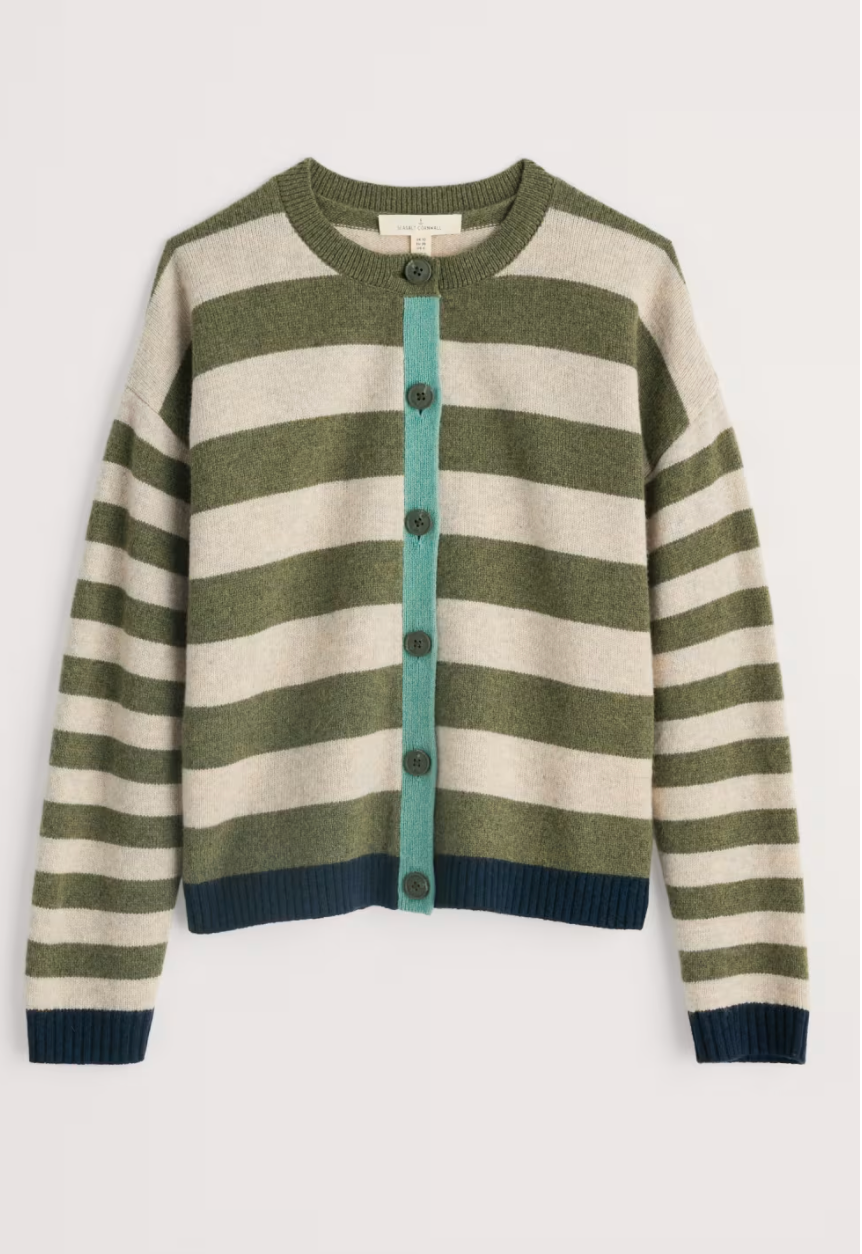 Seasalt Pinwell Cardigan | Green