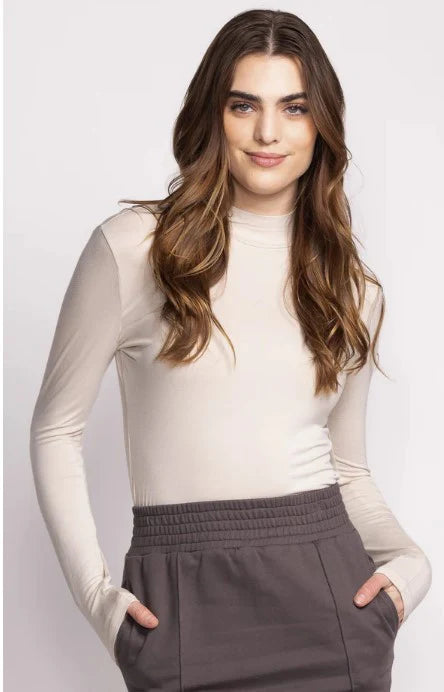 Pink Martini Vienna Top | Off White + Grey