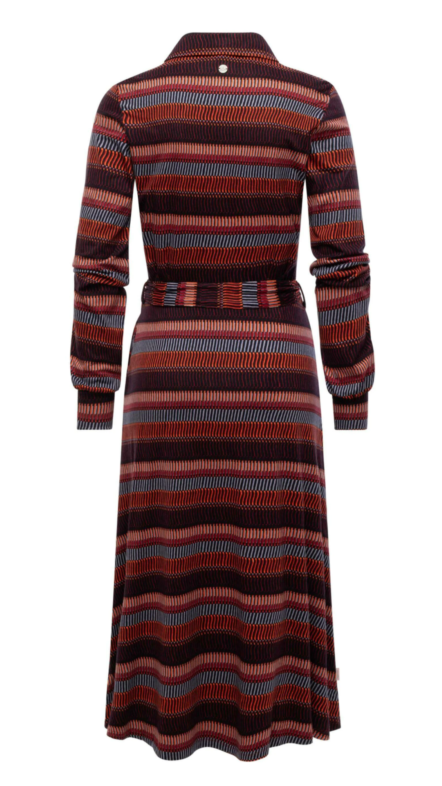 Ragwear Plantee Print Dress | Wine Red