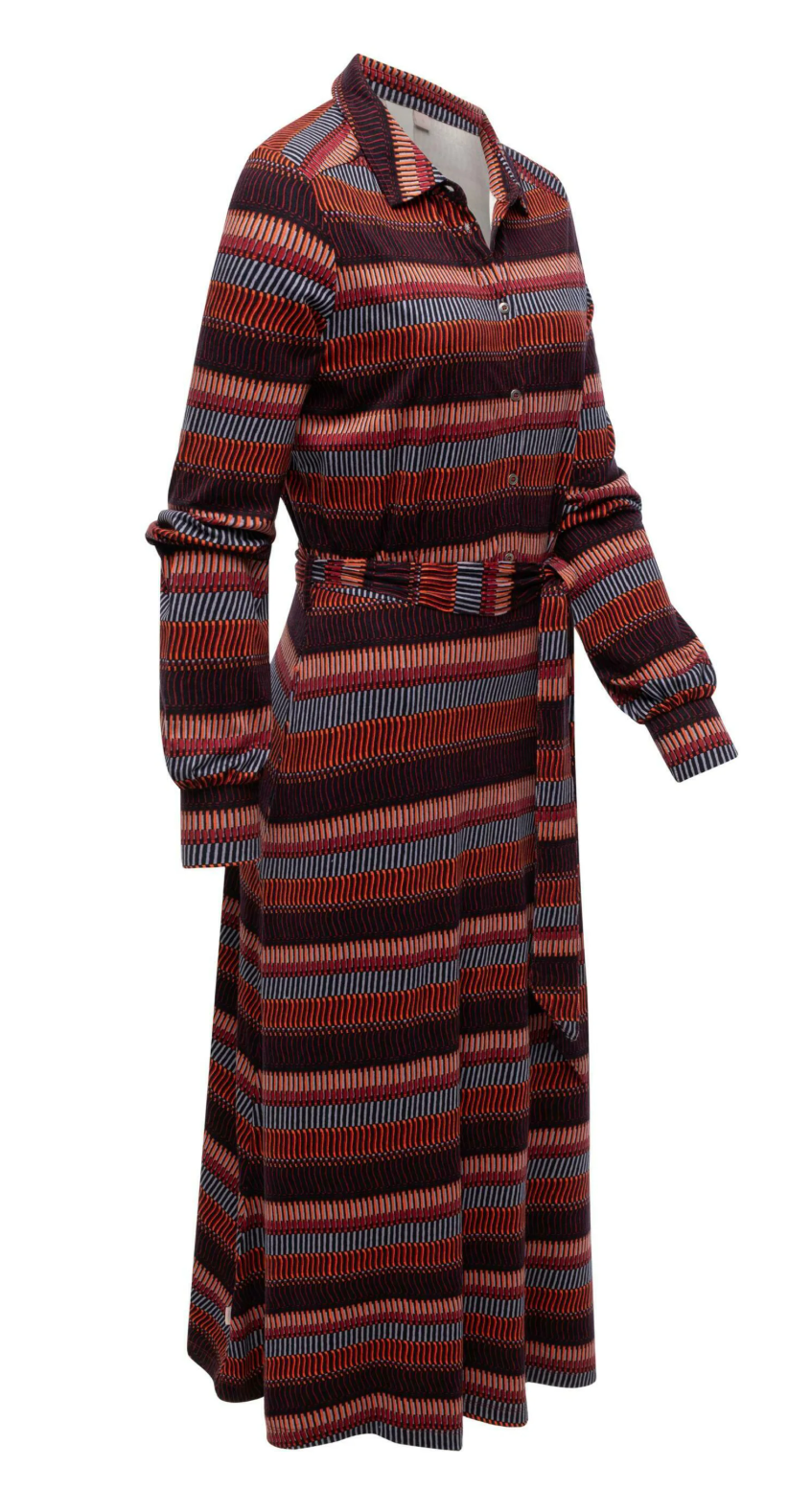 Ragwear Plantee Print Dress | Wine Red