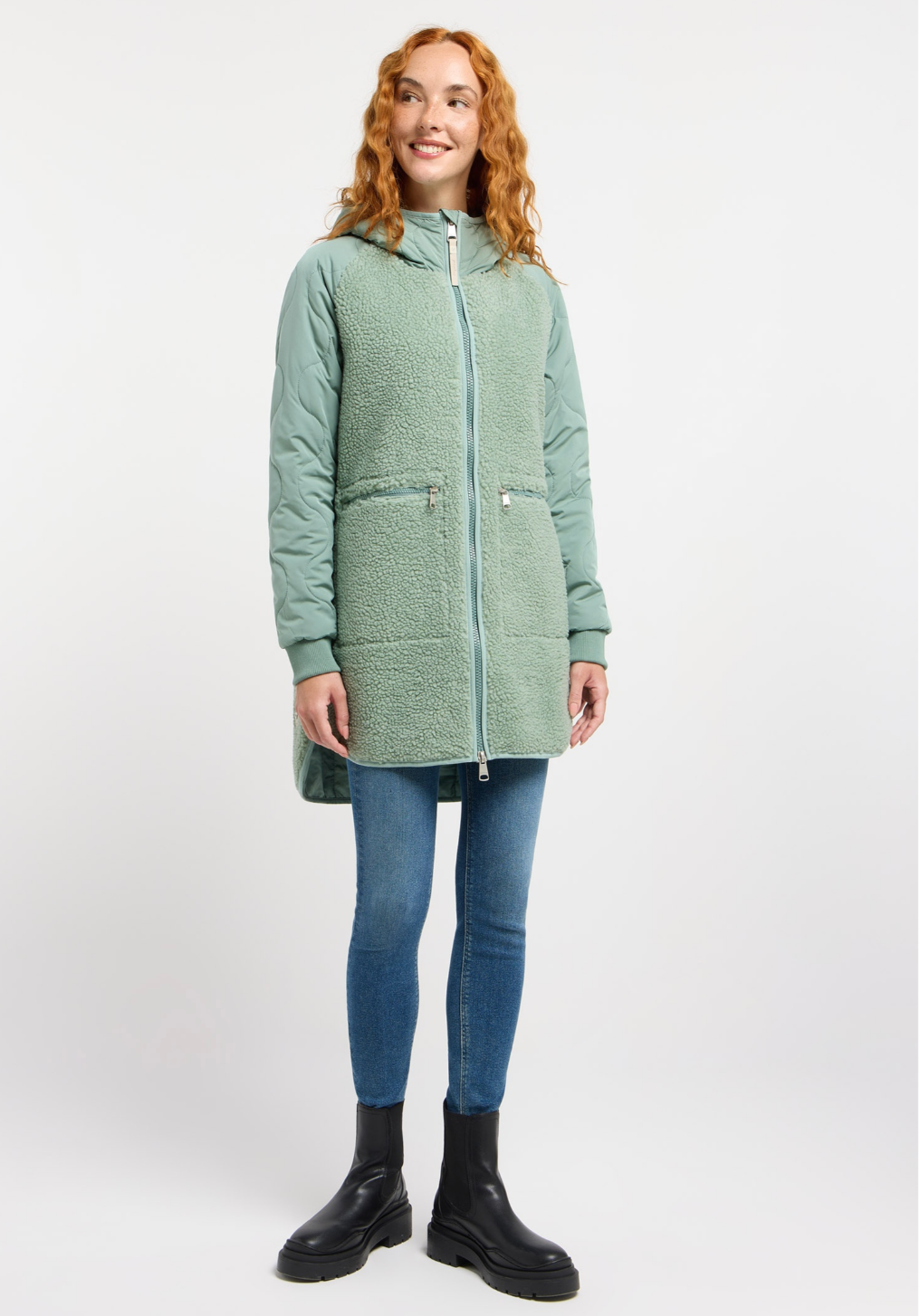 Ragwear Longeddy Sweatshirt | Dusty Green