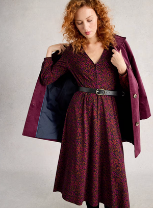 Whitestuff Megan Jersey Dress | Pink