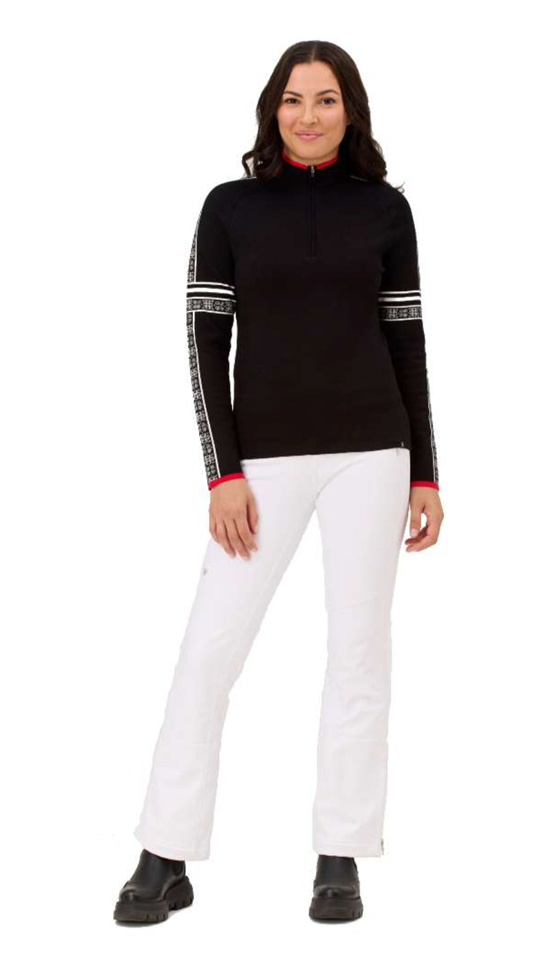 Krimson Klover Glacier Zip Neck | Black