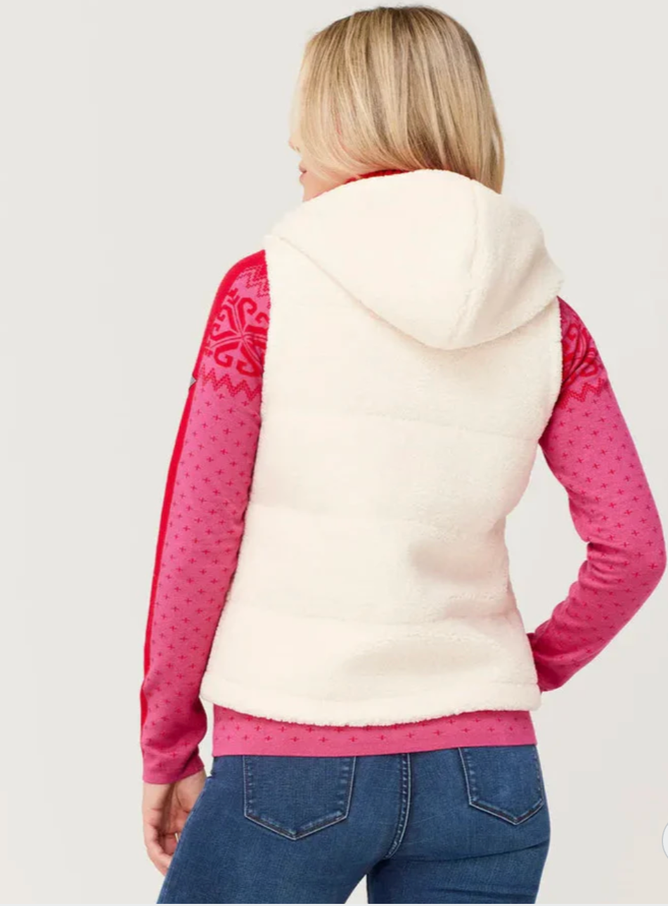 Krimson Bella Fleece Vest | Pink