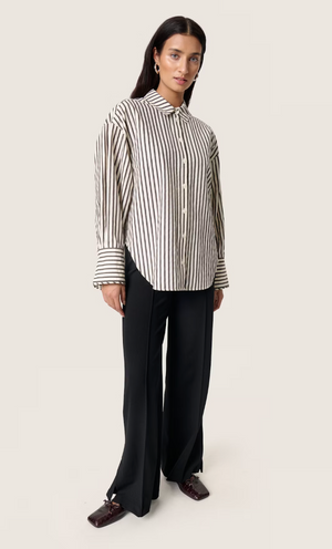 Soaked Toledo Shirt | White Stripe
