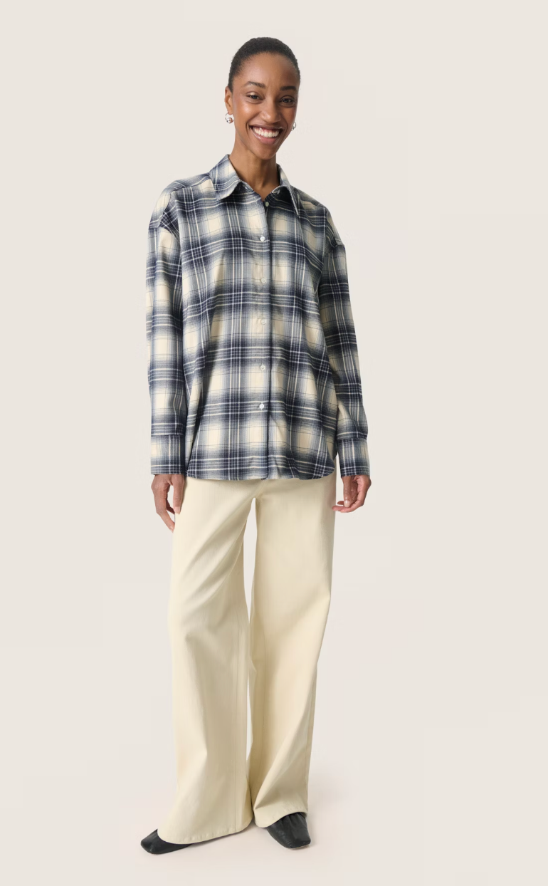 Soaked Pamala Shirt | Navy