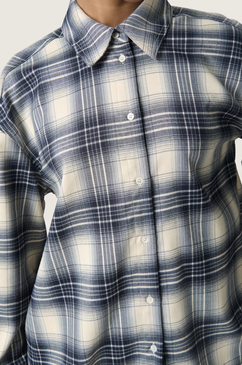 Soaked Pamala Shirt | Navy