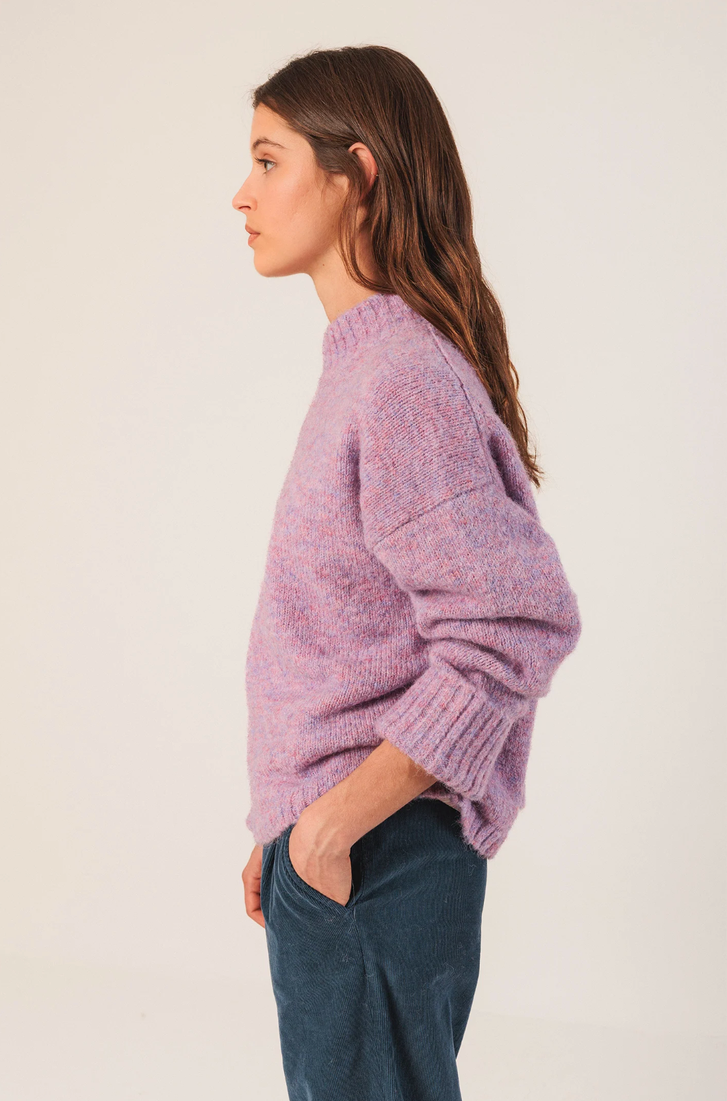 Indi & Cold Pullover | Purple