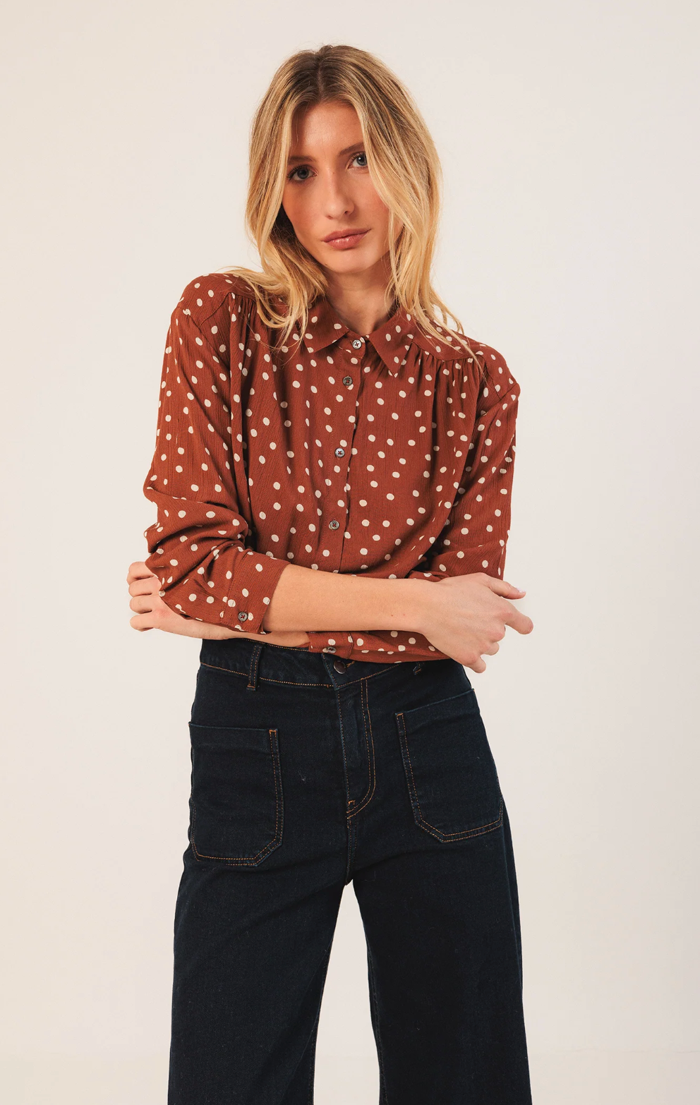 Indi & Cold Shirt | Terracotta