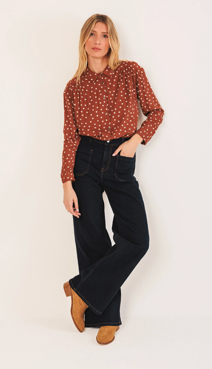 Indi & Cold Shirt | Terracotta