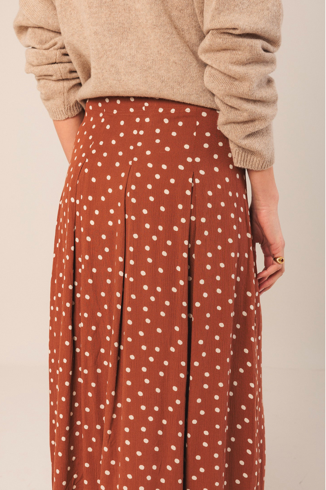 Indi & Cold Skirt | Terracotta
