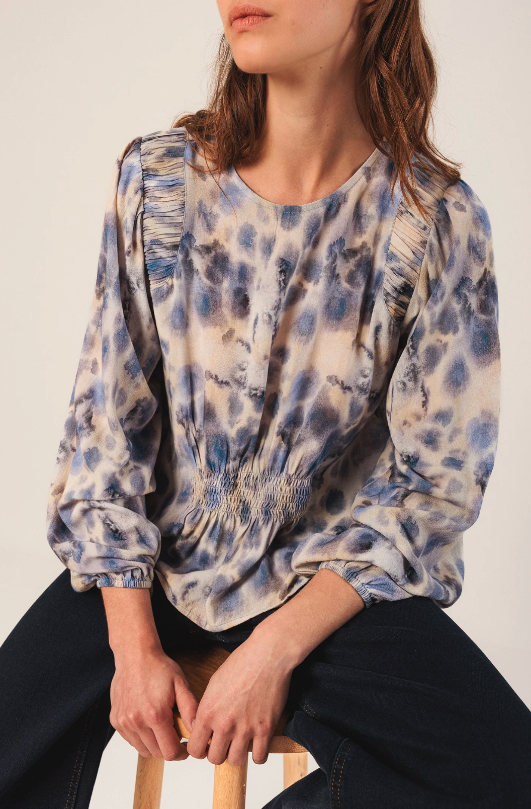 Indi & Cold Blouse | Blue