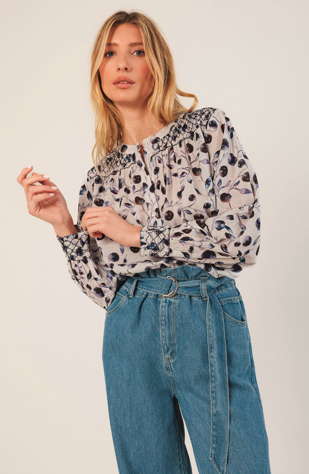 Indi & Cold Blouse | Black