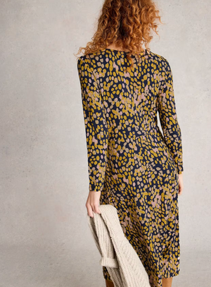 Whitestuff Medaline Jersey Dress | Multi