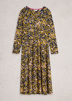 Whitestuff Medaline Jersey Dress | Multi