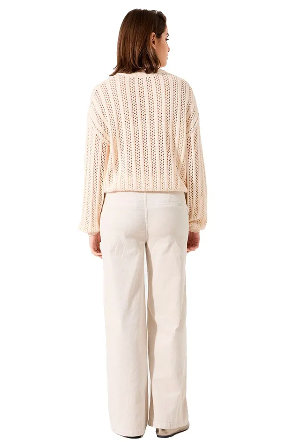 Garcia Ladies Pullover | Off-White