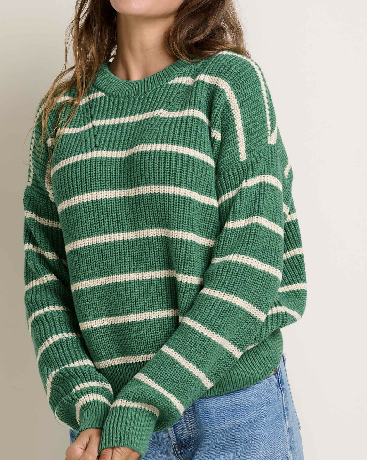 Toad & Co. Bianca Crew Sweater | Palm