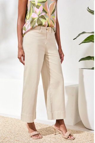 Tribal Comfort Stretch High Rise Palazzo Pant | Canva