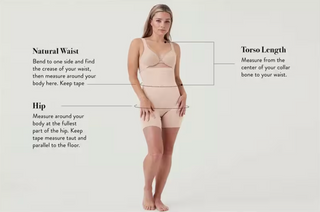 SPANX Invisible High-Waisted Mid-Thigh Short | Black + Champagne
