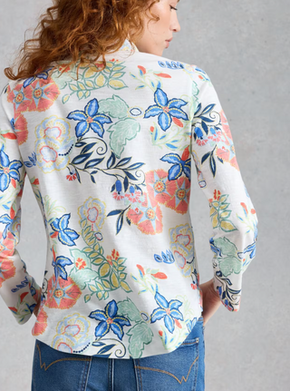 White Stuff Annie Jersey Shirt | Ivory