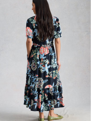 White Stuff Phoebe Midi Dress | Navy