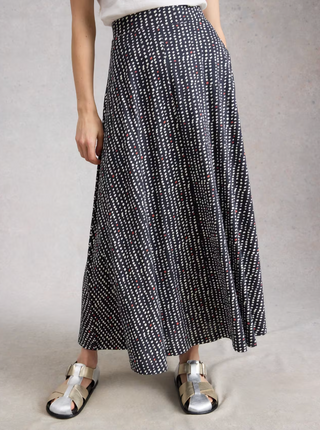 White Stuff Jada Jersey Maxi Skirt | Navy