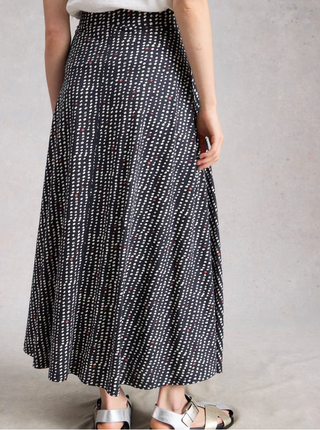 White Stuff Jada Jersey Maxi Skirt | Navy