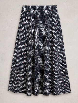White Stuff Jada Jersey Maxi Skirt | Navy