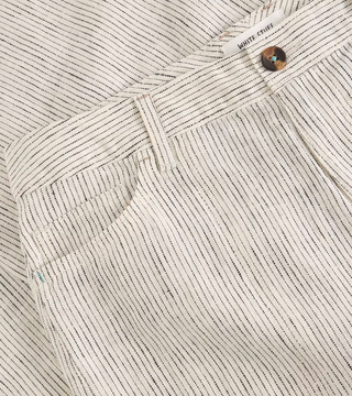 White Stuff Tia Linen Wide Leg Crop | Ivory