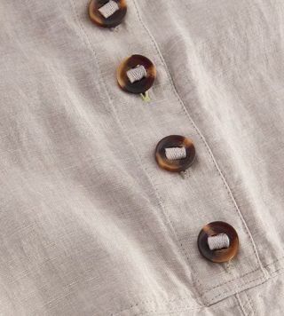 White Stuff Violal Linen Dungaree | Natural