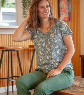 Aventura Arden Wide Leg Utility Pant | Olive