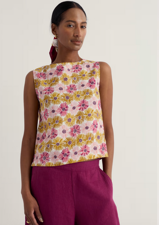 Seasalt Colour Study Top | Chalk