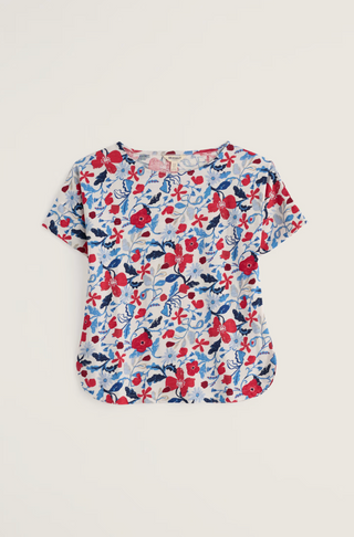 Seasalt Bryher View Tshirt | Chalk