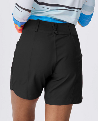 Krimson Klover Siena Shorts | Black + Floral