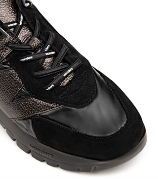 Wonders Racer Sneaker A-2464 | Glow Plomo