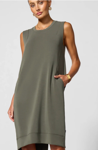 MPG Dreamweave Dress | Black + Kambara + Moonbeam