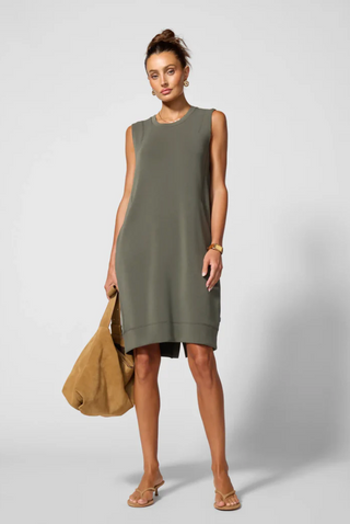 MPG Dreamweave Dress | Black + Kambara + Moonbeam