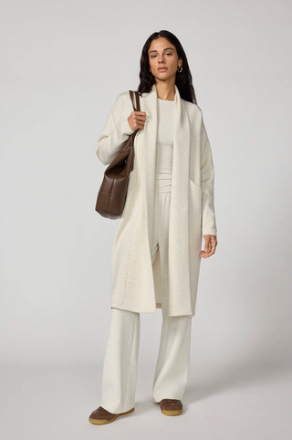 MPG Dreamweave Long Cardigan | Brown Rice
