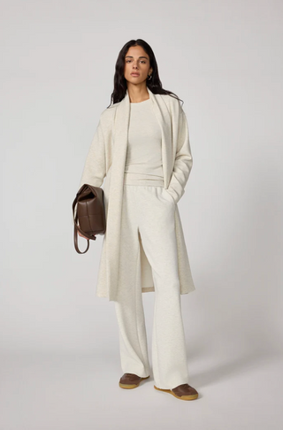 MPG Dreamweave Long Cardigan | Brown Rice